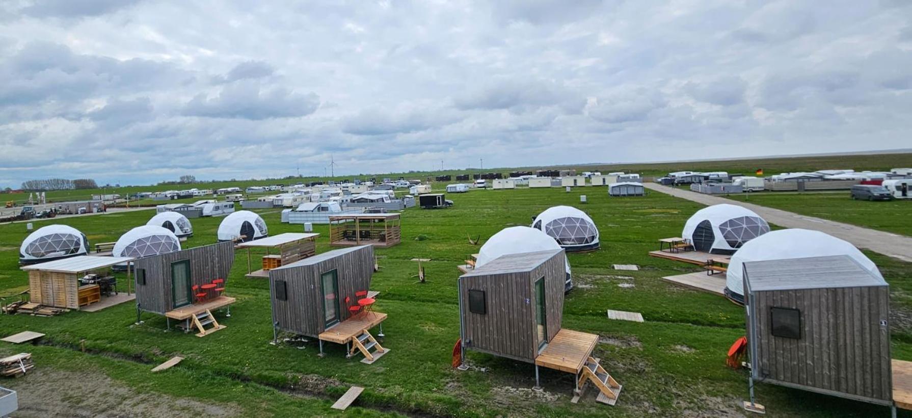Lodge Camp Harlesiel Direkt Am Wattenmeer Wittmund Ngoại thất bức ảnh
